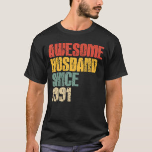 T-shirt Hommes 32e anniversaire de Mariage pour lui mervei