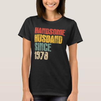 T-shirt Hommes 45ème anniversaire de Mariage pour lui beau