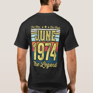 T-shirt Hommes 47e anniversaire L'homme Le mythe La légend