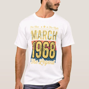 T-shirt Hommes 53e anniversaire L'homme Le mythe La légend