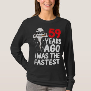 T-shirt Hommes 59e Anniversaire Gag Robe Il Y A 59 Ans J'É