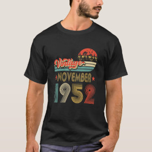 T-shirt Hommes 70e anniversaire 70 ans Cadeau Vintage Nove