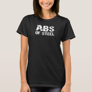 T-shirt Hommes Abs Of Steel Gym Fitness entraînement Bodyb