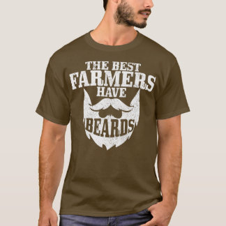 T-shirt Hommes Agriculteurs Les Meilleurs Agriculteurs Ont