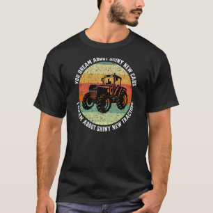 T-shirt Hommes Agriculture Tracteur masculin