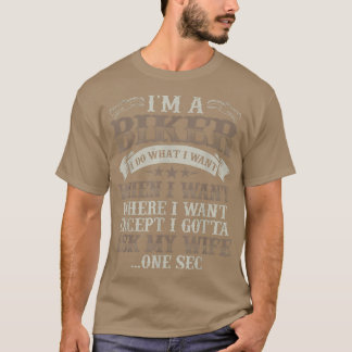 T-shirt Hommes Amusants Moto Lover Maris Graphiques Hommes