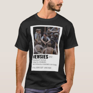 T-shirt Hommes amusants Nouvelles Fermer Broadway Poster m