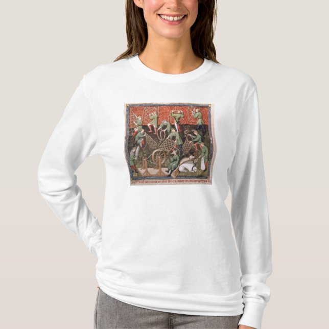 T-shirt Hommes avec des filets (Devant)