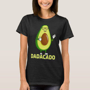 T-shirt Hommes Avocado Dadacado Fête des pères Avocado Pap