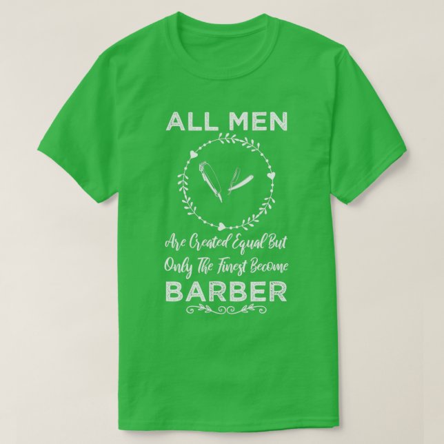 T-shirt Hommes Barber Drôle Design pour cadeau (Design devant)