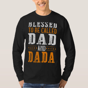 T-shirt Hommes Béni D'Être Appelé Papa Et Dada Fête des pè
