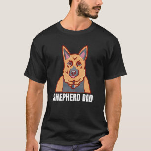 T-shirt Hommes Berger Allemand Papa Cadeaux Chien Fête des
