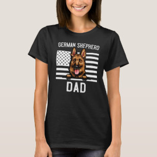 T-shirt Hommes berger allemand papa pour hommes Chien papa