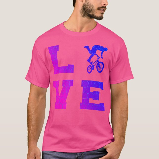 T-shirt Hommes Bmx Vélo Bmx Vélo Bmx Garçons (Devant)