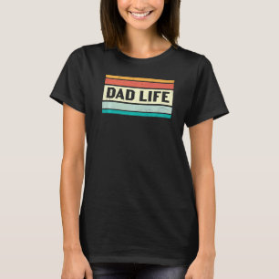 T-shirt Hommes Bonne Fête des pères Papa Vie Vintage Graph