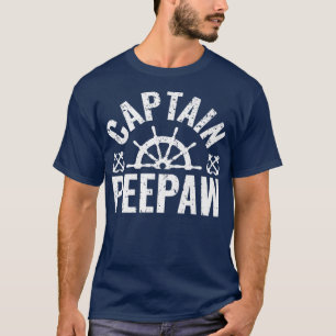 T-shirt Hommes Capitaine Peepaw Propriétaire de bateau Lac
