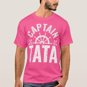 T-shirt Hommes Capitaine Tata Propriétaire de bateau Lac B