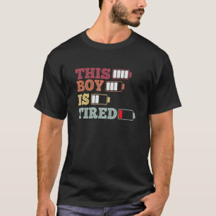 T-shirt Hommes Ce Garçon Est Fatigué Devoirs De Chore Fati