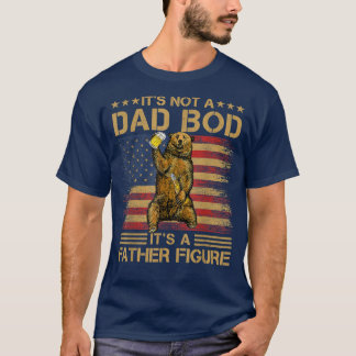 T-shirt Hommes Ce n'est pas un papa Bod C'est un père Figu