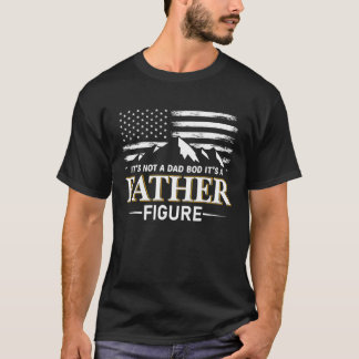 T-shirt Hommes Ce n'est pas un papa Bod C'est un père Figu