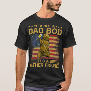 T-shirt Hommes Ce n'est pas un papa Bod C'est un père Figu
