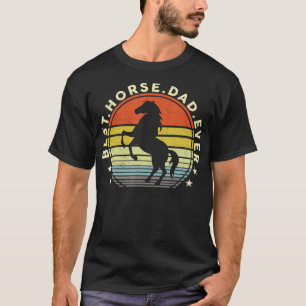 T-shirt Hommes Cheval Papa Hommes Meilleur Cheval Papa Jam