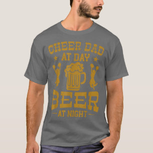 T-shirt Hommes Chevaucher Papa Au Jour Bière Papa À La Nui