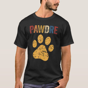 T-shirt Hommes Chien Papa Pawdre Chat Papa Costume Animaux