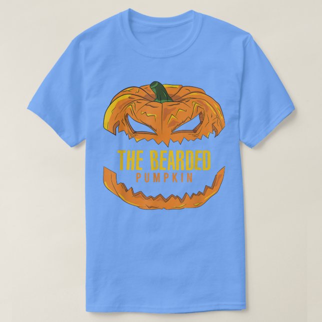 T-shirt Hommes Citrouille à cordes  Hallowe (Design devant)