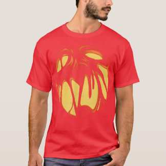 T-shirt Hommes citrouilles brillants d'Halloween éffrayant