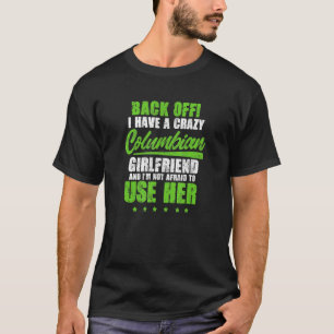 T-shirt Hommes Colombienne Petite amie Petit ami Colombie 