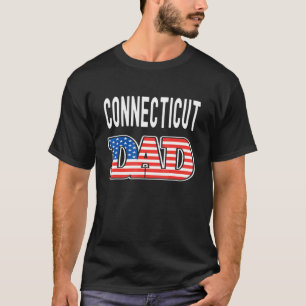 T-shirt Hommes Connecticut Papa États-Unis Hommes Connecti
