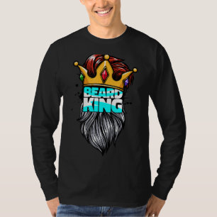 T-shirt Hommes Cool, instruction Beard pleine Masculi des