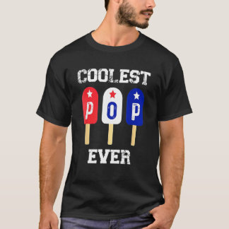 T-shirt Hommes Coolest Pop jamais Popsicles Hommes Meilleu