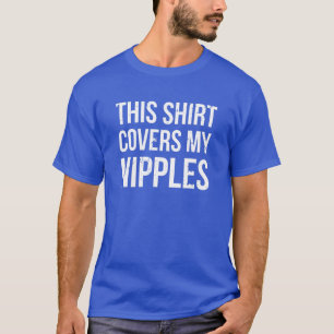 T-shirt Hommes Couvre-mamelon pour homme drôle Sarcastiqu