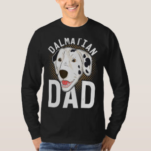 T-shirt Hommes Dalmatien Papa Animal Animal Pet Daddy Chie