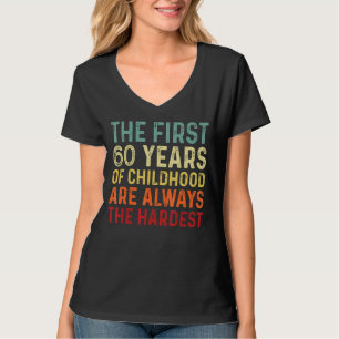 T-shirt Hommes de 60 ans rétro, 60e anniversaire