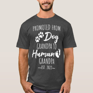 T-shirt Hommes de grand-père de chien à grand-père humain,