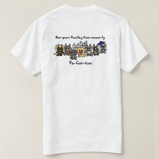 T-shirt Hommes de HRFV grands (Design dos)