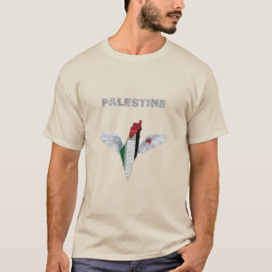 T-shirt Hommes de la Palestine libre   Drapeau palestinien