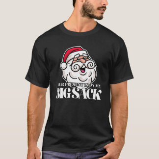 T-shirt Hommes de Noël inappropriés Joyeux 2021 Père Noël 