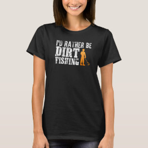 T-shirt Hommes Détecteurs de trésors Pêche Père Jour Papa