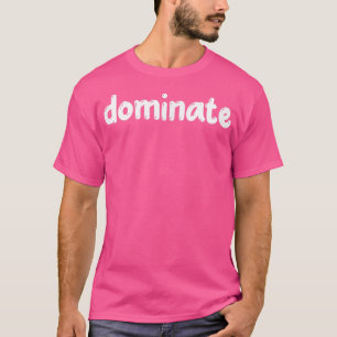 T-shirt Hommes DOMINATE Gym Fitness Workout Bodybuilding M
