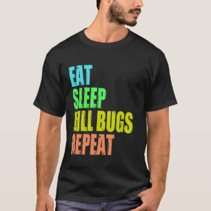 T-shirt Hommes drôles de lutte antiparasitaire exterminate