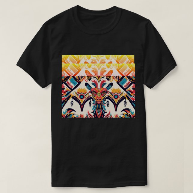 T-shirt Hommes du dragon tribal (Design devant)
