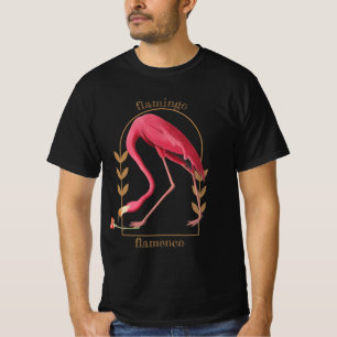 T-shirt Hommes du "Flamant rose flamenco"
