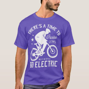 T-shirt Hommes ebike femmes vélos vélos vélos vélos vélos 