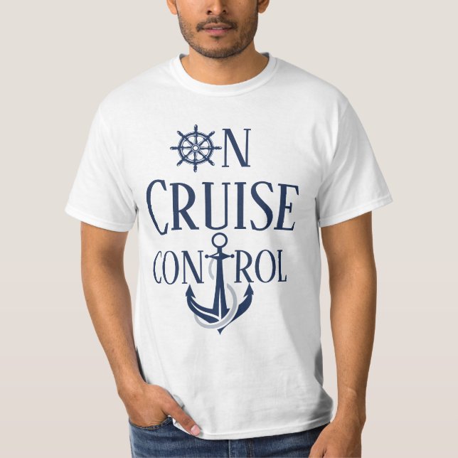 T-Shirt Hommes En Croisière Contrôle (Devant)