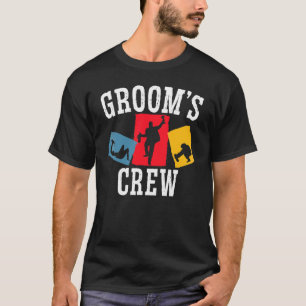 T-Shirt Hommes Équipe du Marié Groupe Enterrement 