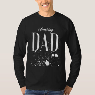 T-shirt Hommes Escalade Papa Jeu Jour Le Plus Grand Fan Fi